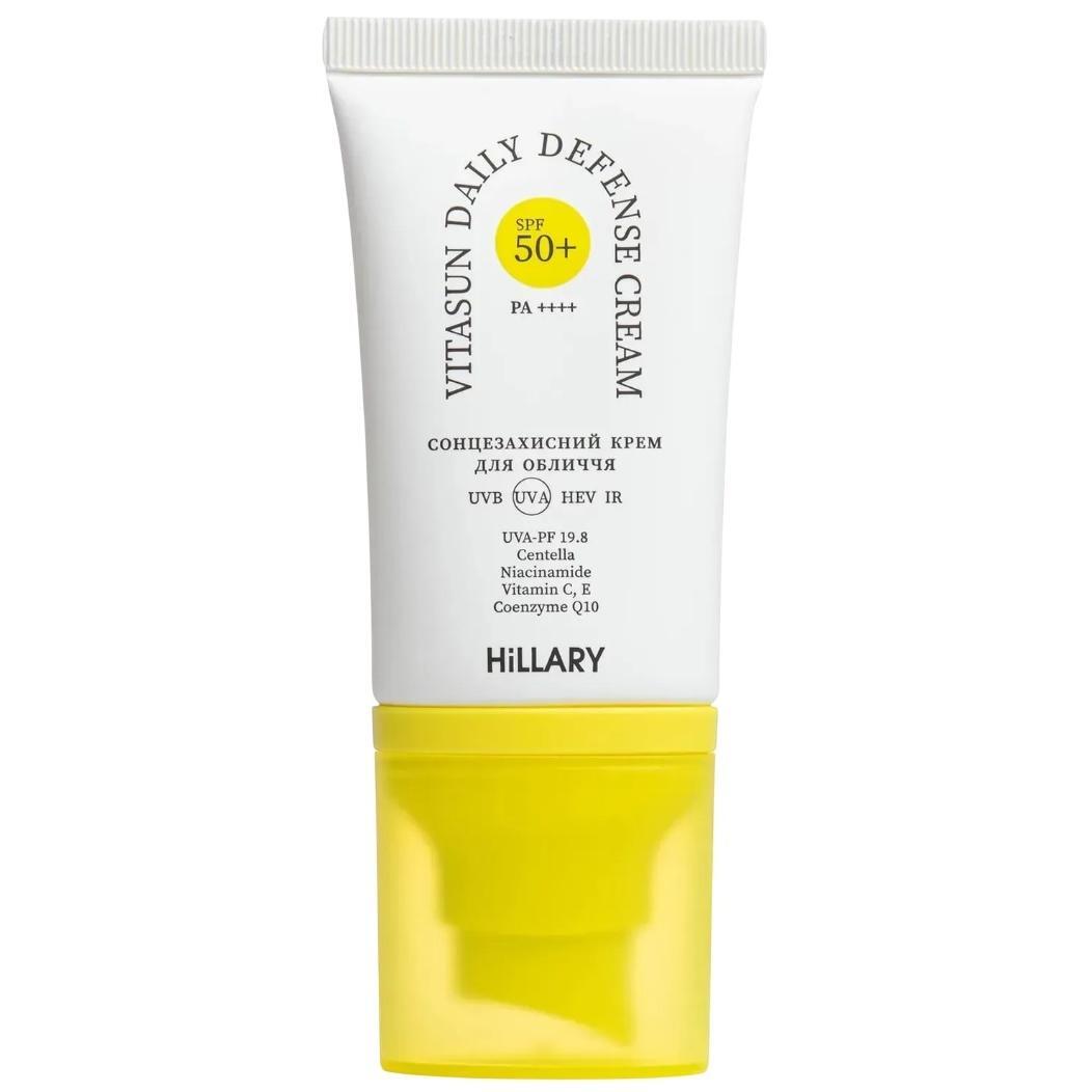 Солнцезащитный крем Hillary VitaSun Daily Defense Cream SPF 50+ 40 мл фото 1