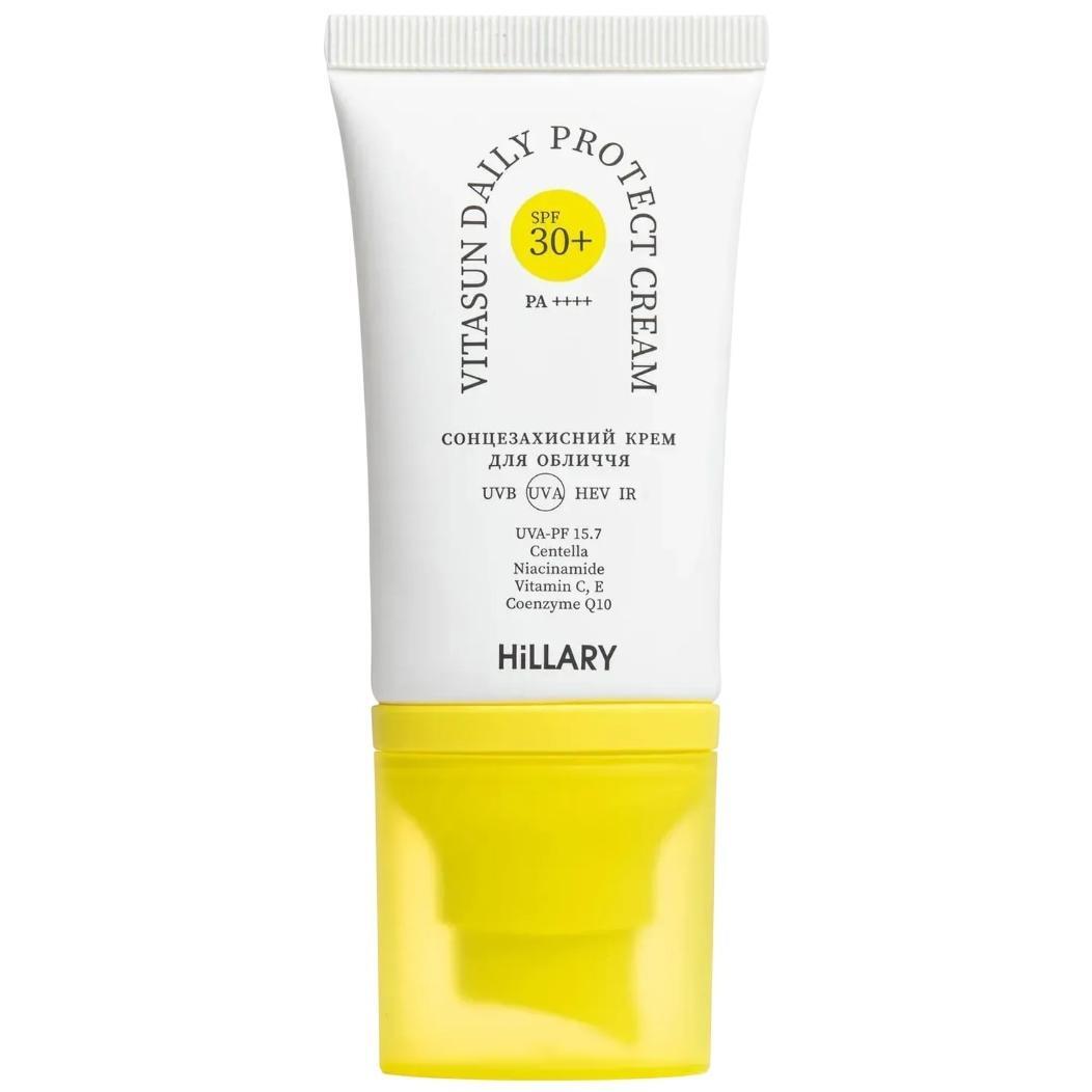 Солнцезащитный крем Hillary VitaSun Daily Protect Cream SPF 30+ 40 мл фото 1