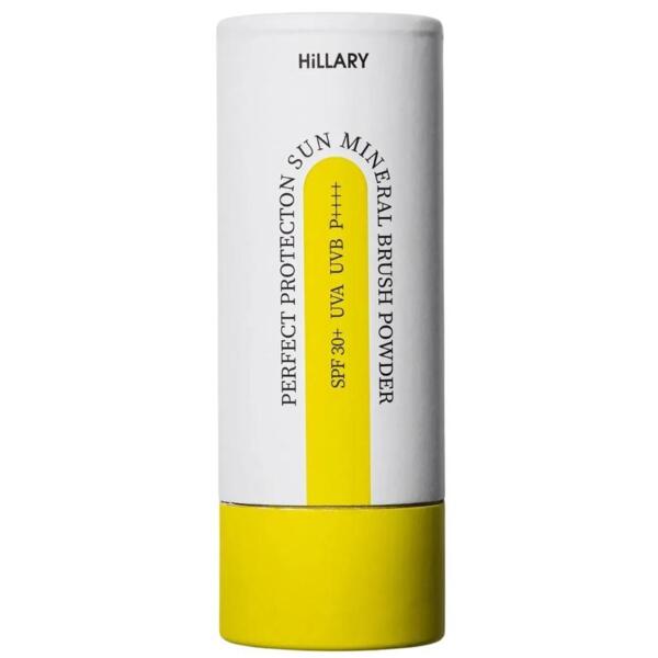 

Солнцезащитная минеральная пудра Hillary Perfect Protection Sun Mineral Brush Powder SPF 30+ прозрачная 4 г