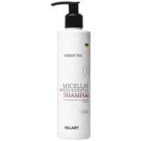 Міцелярний шампунь Hillary Green Tea Micellar Phyto-essential Shampoo фітоесенціальний 250 мл
