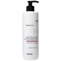 Міцелярний шампунь Hillary Green Tea Micellar Phyto-essential Shampoo фітоесенціальний 500 мл