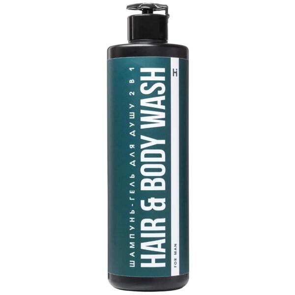 

Шампунь-гель для душа 2 в 1 Hillary Hair & Wady Wash For Man 500 мл