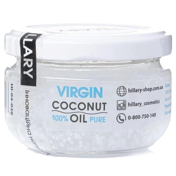 

Нерафинированное кокосовое масло Hillary Virgin Coconut Oil 100 мл
