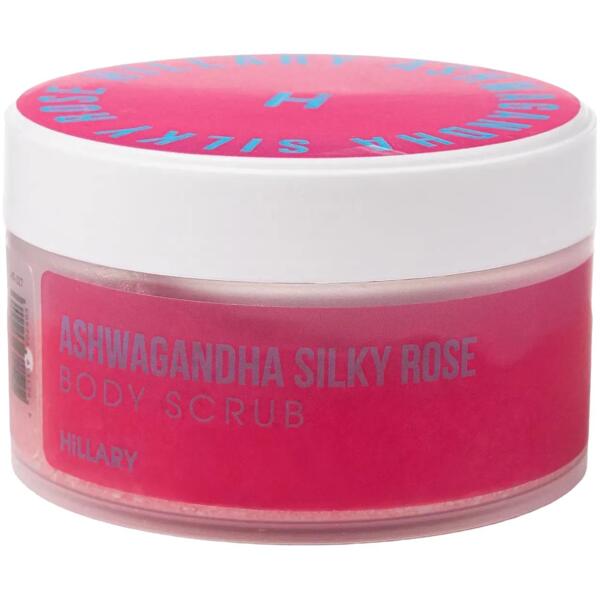 

Скраб для тела Hillary Ashwagandha Silky Rose Scrub шелковистый розовый с экстрактом ашваганды 200 г