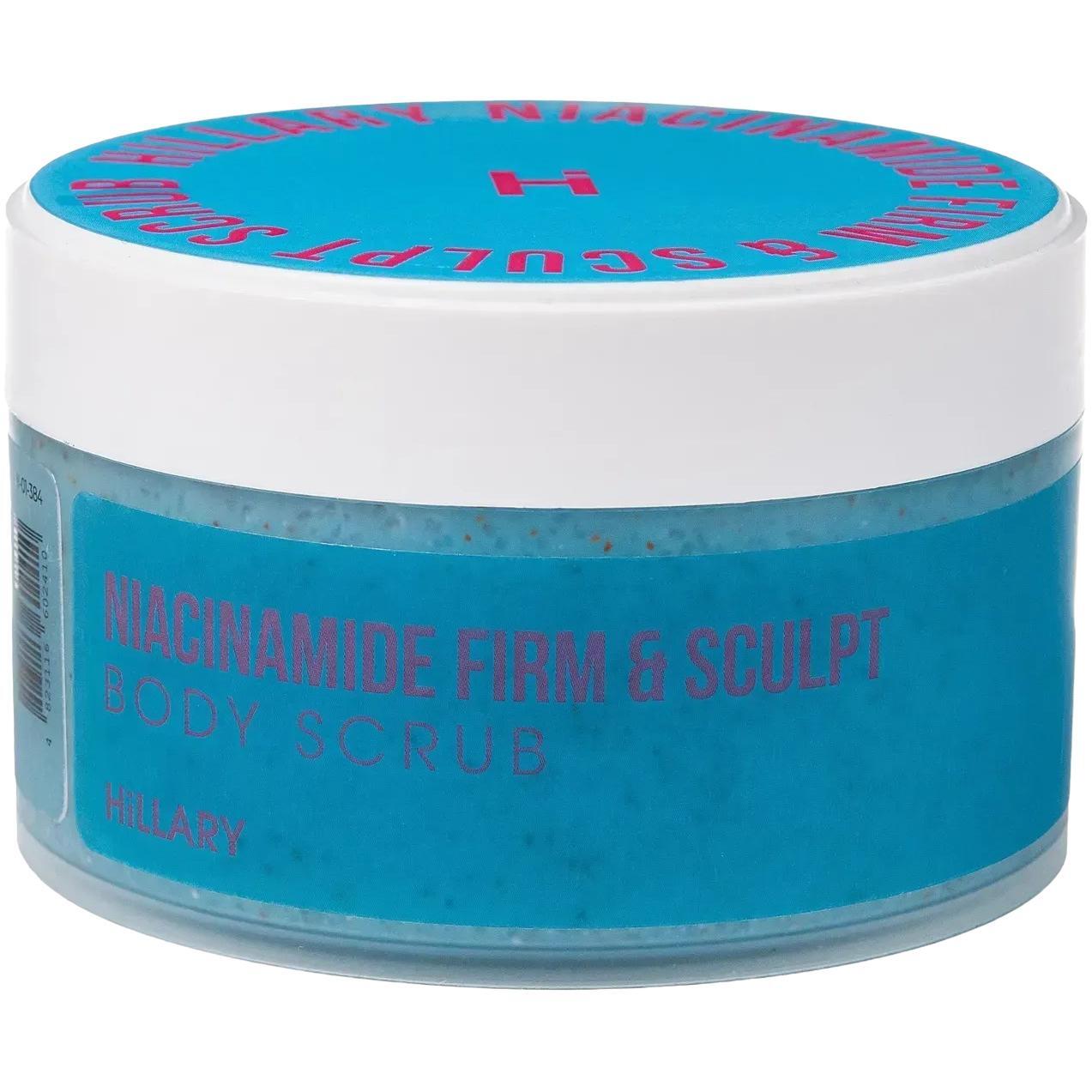 Скраб для тела Hillary Niacinamide Firm & Sculpt Scrub моделирующий с ниацинамидом 200 г фото 1