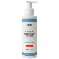 Гель для тела очищающий Hillary Anti-Acne Salicylic Body Wash с салициловой кислотой 200 мл