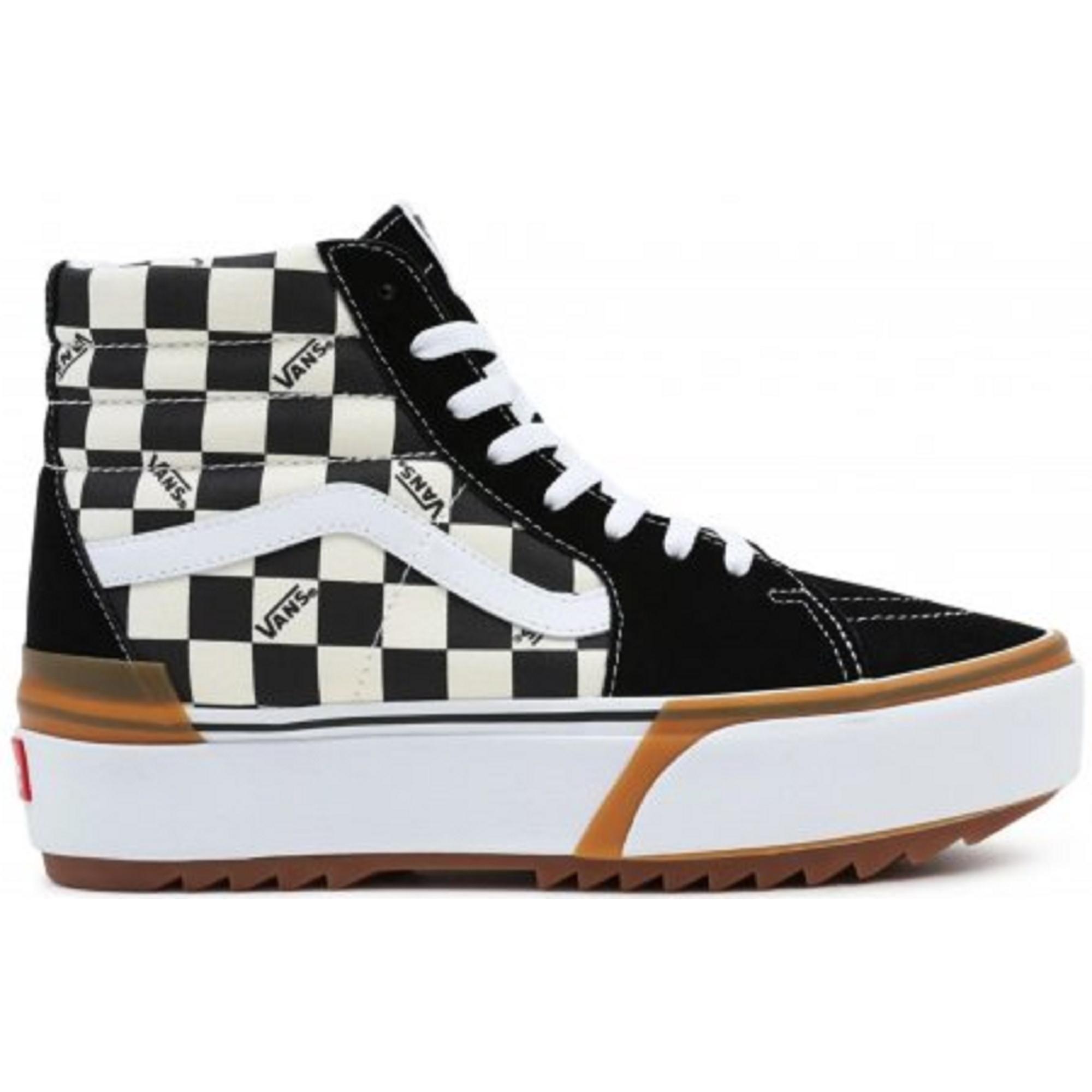 Кеды высокие Vans Ua Sk8-Hi Stacked VN0A4BTWVLV1 36 (4,5 US) черные фото 1