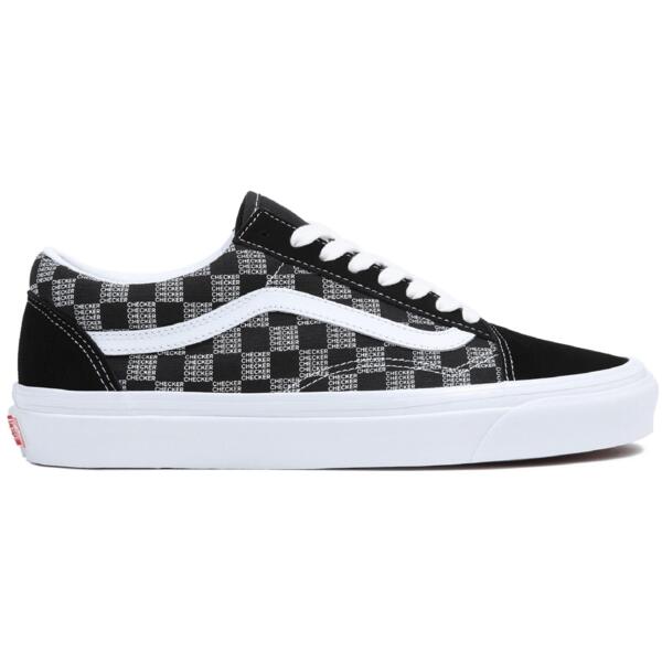 

Кеды Vans Old Skool Check VN0A54F3BLK1 44 (10,5 US) белые/черные