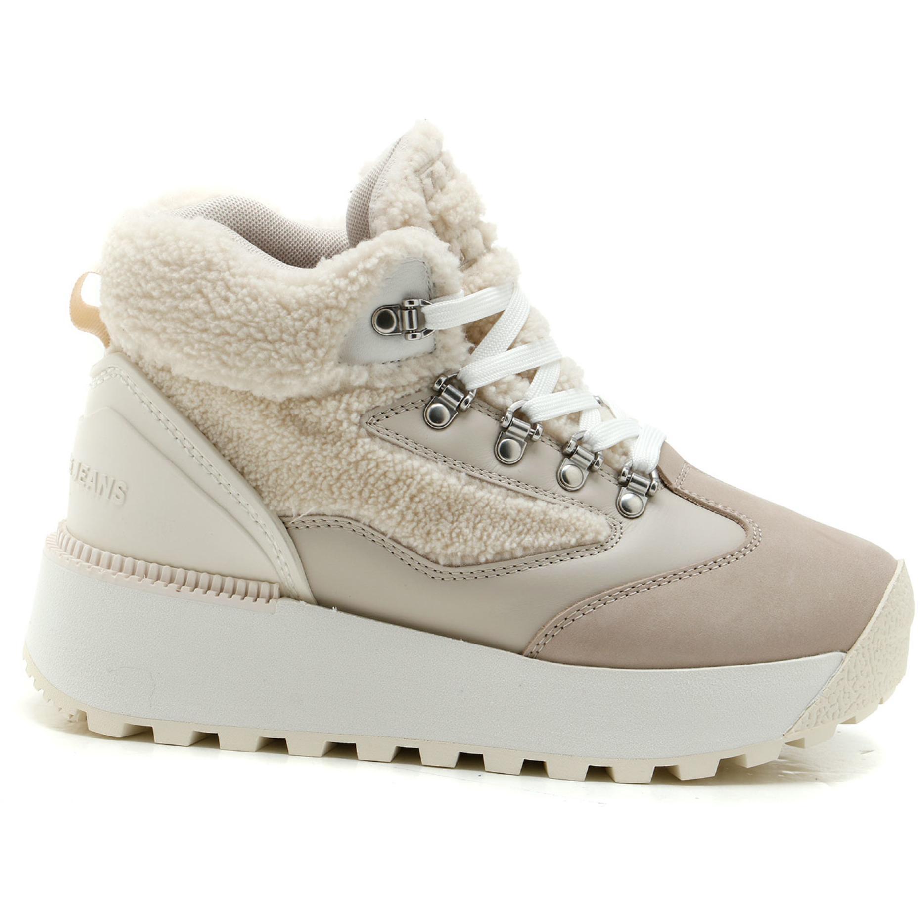 Черевики жіночі Tommy Jeans Tjw Warm Hybrid Boot EN0EN02312-AEV 37 бежевіфото1