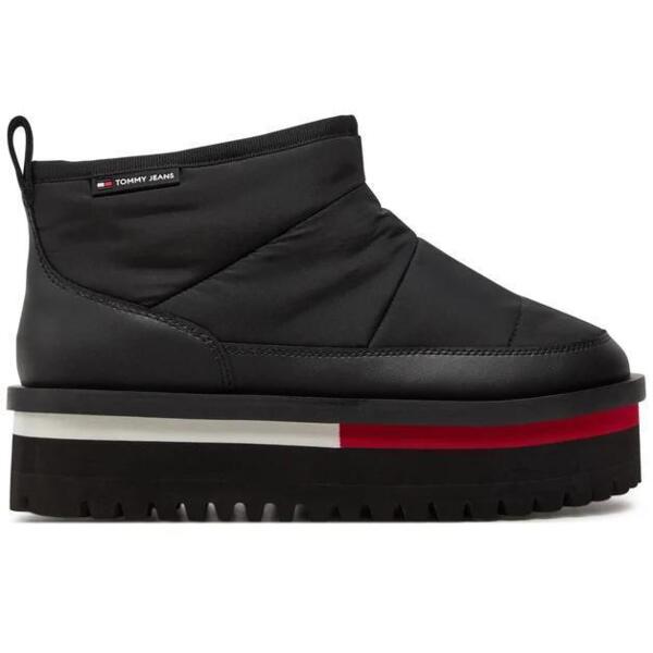 

Сапоги женские Tommy Jeans Tjw Nylon Flatform Boot Wl EN0EN02689-BDS 39 черные