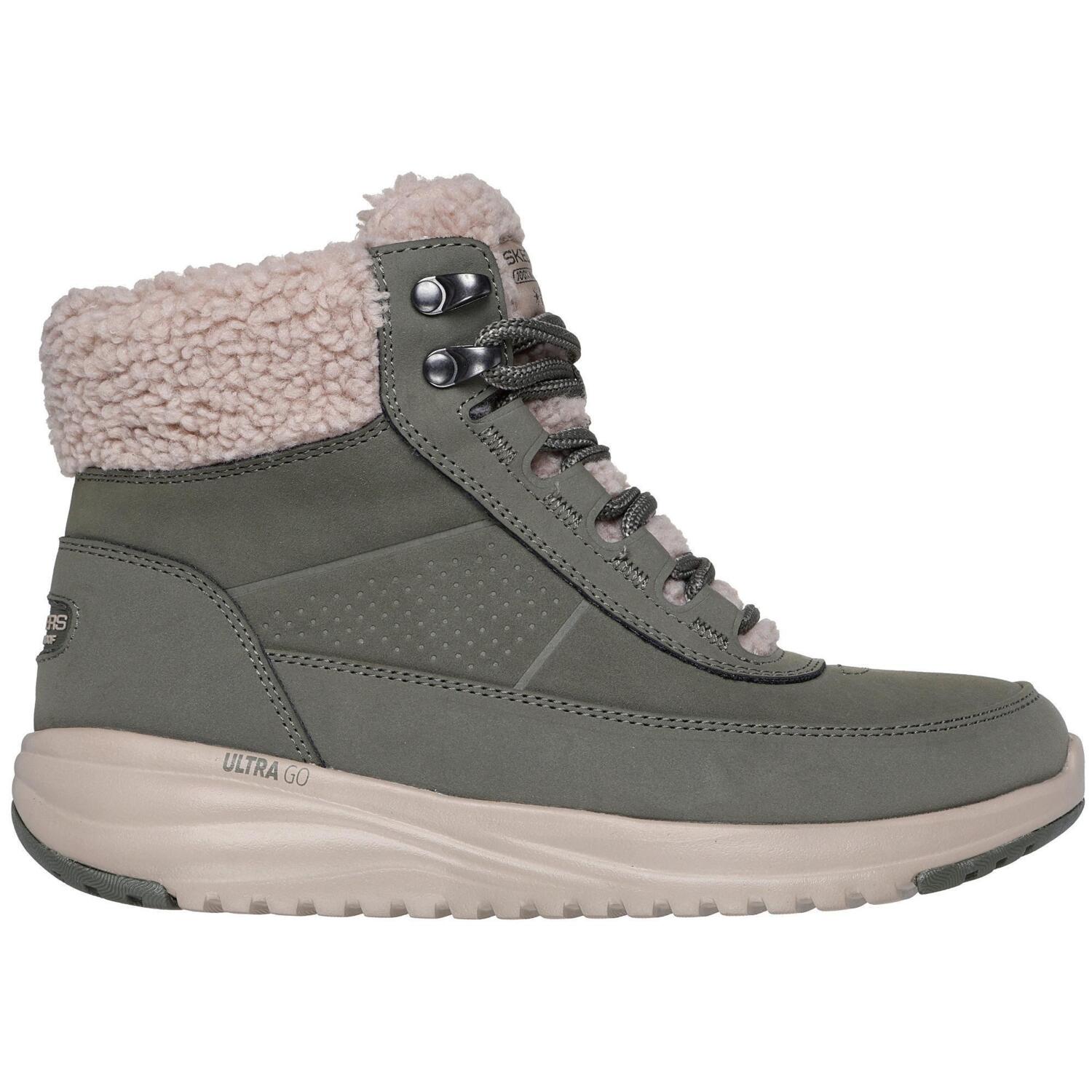 Черевики жіночі Skechers On-The-Go Stellar 144756 OLV 39 (9 US) оливкові