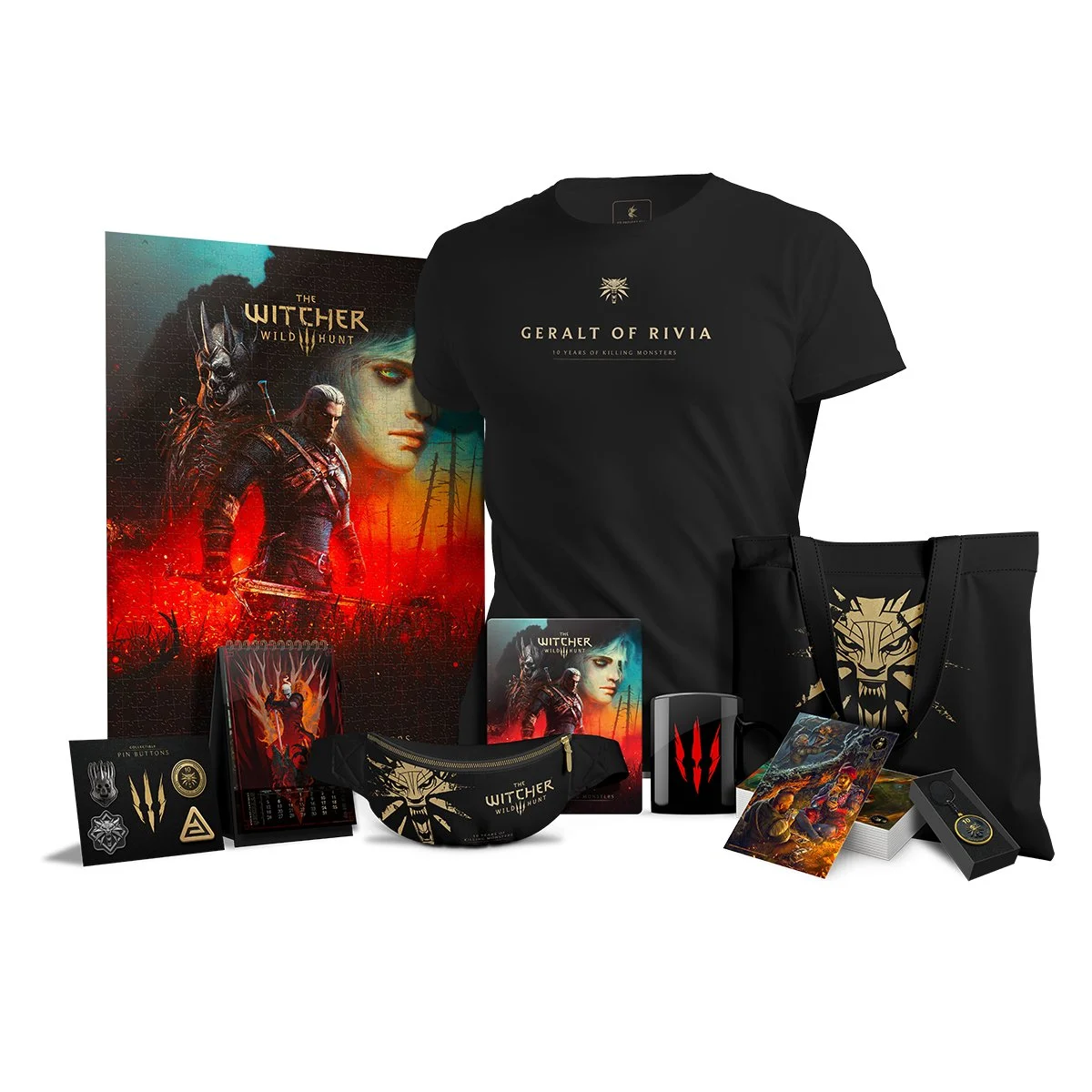 GFUELコラボ限定品　THE WITCHER　日本未販売品(写真付属品のみ) Набор охотника на монстров The Witcher 3: Wild Hunt (10th