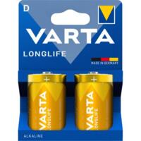 Батарейка Varta Longlife alkaline D(LR20) блістер, 2 (04120101422)