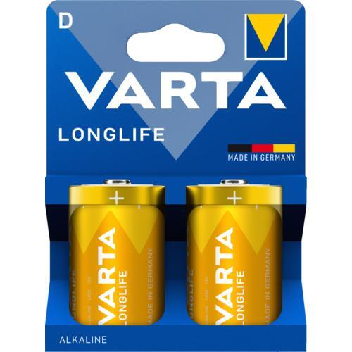 

Батарейка Varta Longlife alkaline D(LR20) блистер, 2 (04120101422)