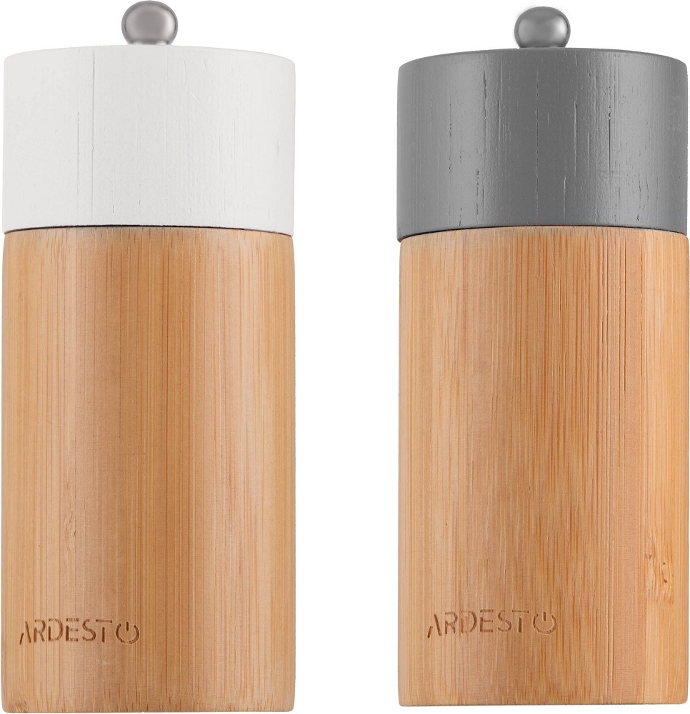 Набір млинів для солі та перцю ARDESTO Midori, 2 предмета, 35мл (AR1411B)фото1