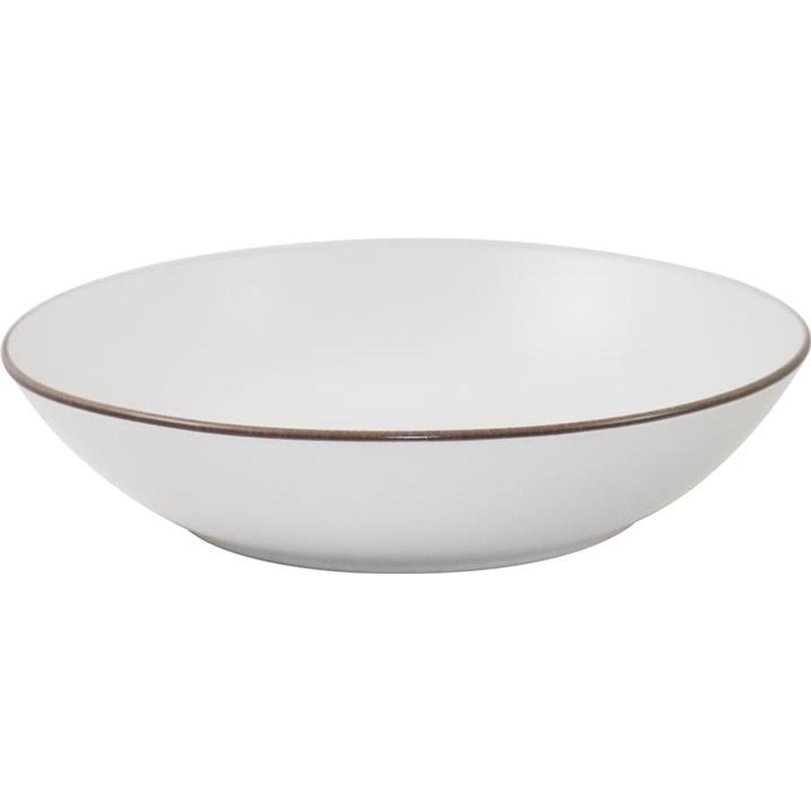 Тарелка суповая Ardesto Asti, 790мл, 20.2см, белый (AR1420AW) фото 1