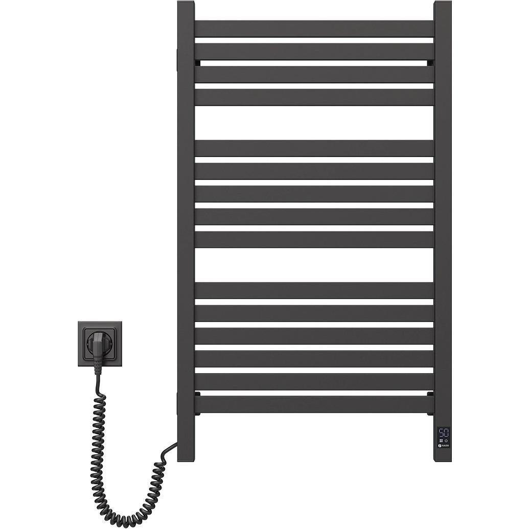 Полотенцесушитель Navin электрический Авангард Х, 800х480х71мм, Wi-Fi, сталь, черный муар (12-272155-4880) фото 1