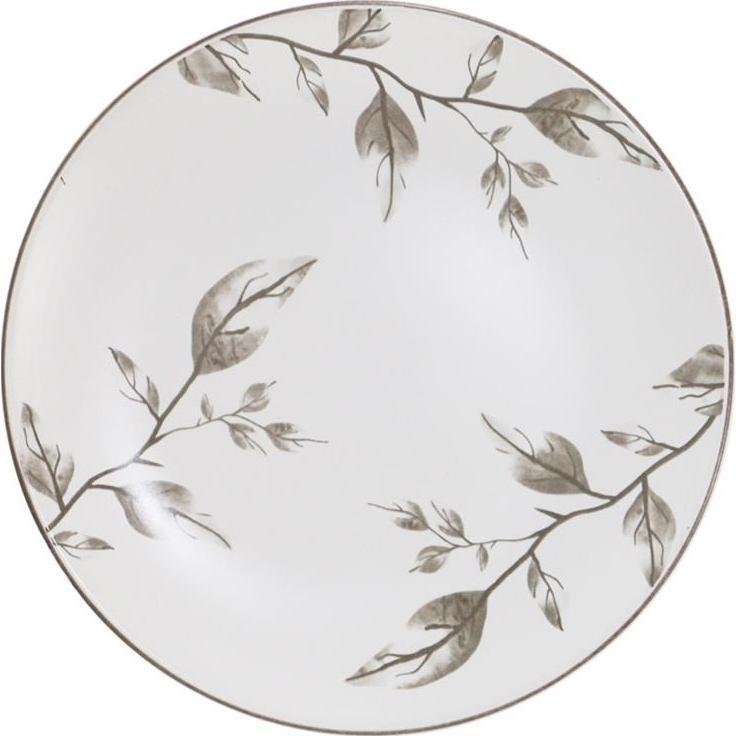 Тарілка обідня ARDESTO Asti, 26.9см, біло-бежевий (AR1427AB)фото1