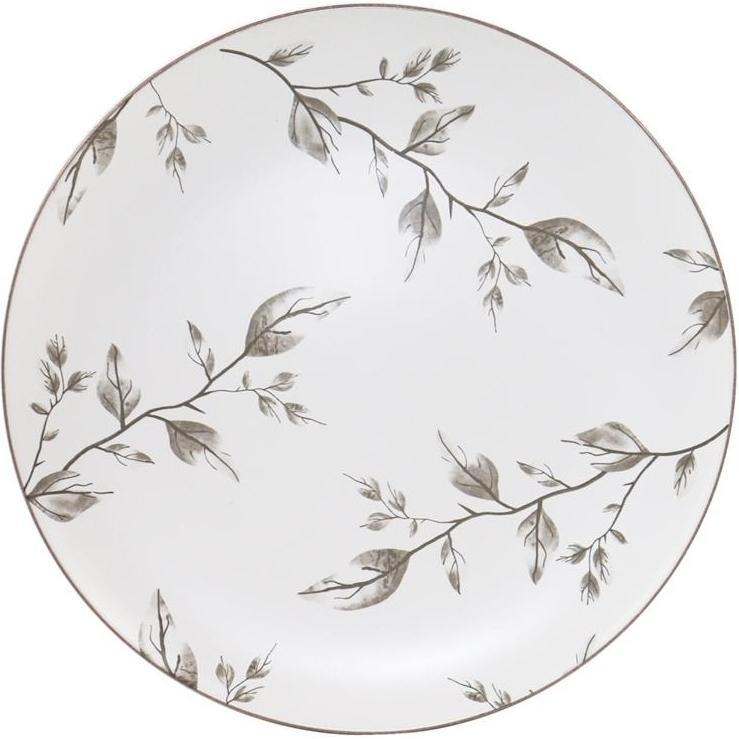 Тарілка десертна ARDESTO Asti, 19.4см, біло-бежевий (AR1419AB)фото1