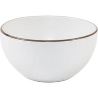 Салатник Ardesto Asti, 670мол, 14.2см, білий (AR1414AW)