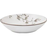 Тарелка суповая ARDESTO Asti, 790мл, 20.2см, бело-бежевый (AR1420AB)