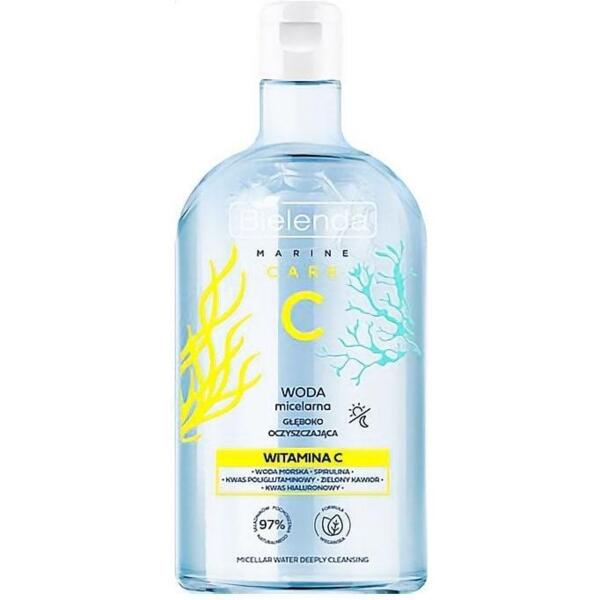 

Мицеллярная вода Bielenda C Marine Care глубокая очистка 400 мл