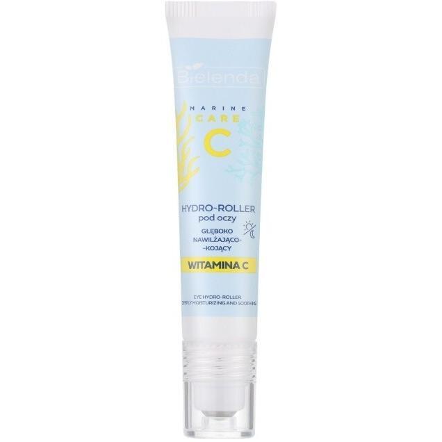 Гидро-ролик под глаза Bielenda C Marine Care глубоко увлажняющий и успокаивающий 15мл фото 1