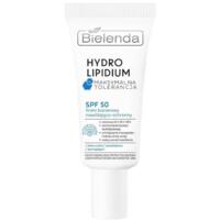 Крем бар'єрний SPF50 Bielenda Hydro Lipidium Maximum Tolerance зволожуючий і захисний 30 мл