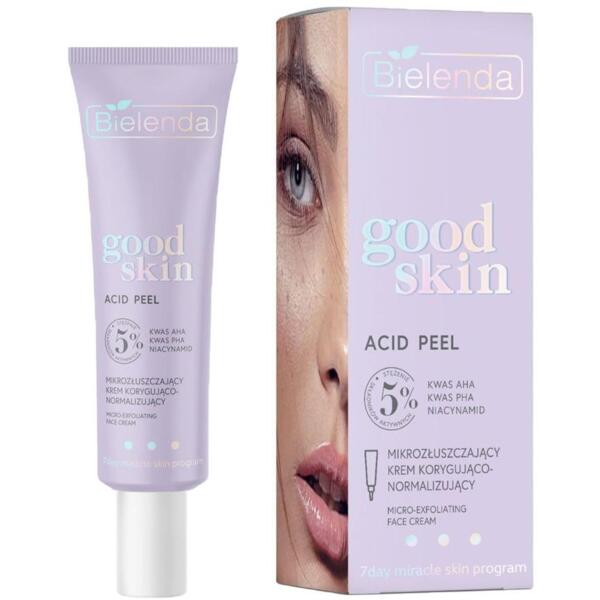 Крем для микропилинга Bielenda Good Skin Acid Peel корректирующий и нормализующий 50 мл