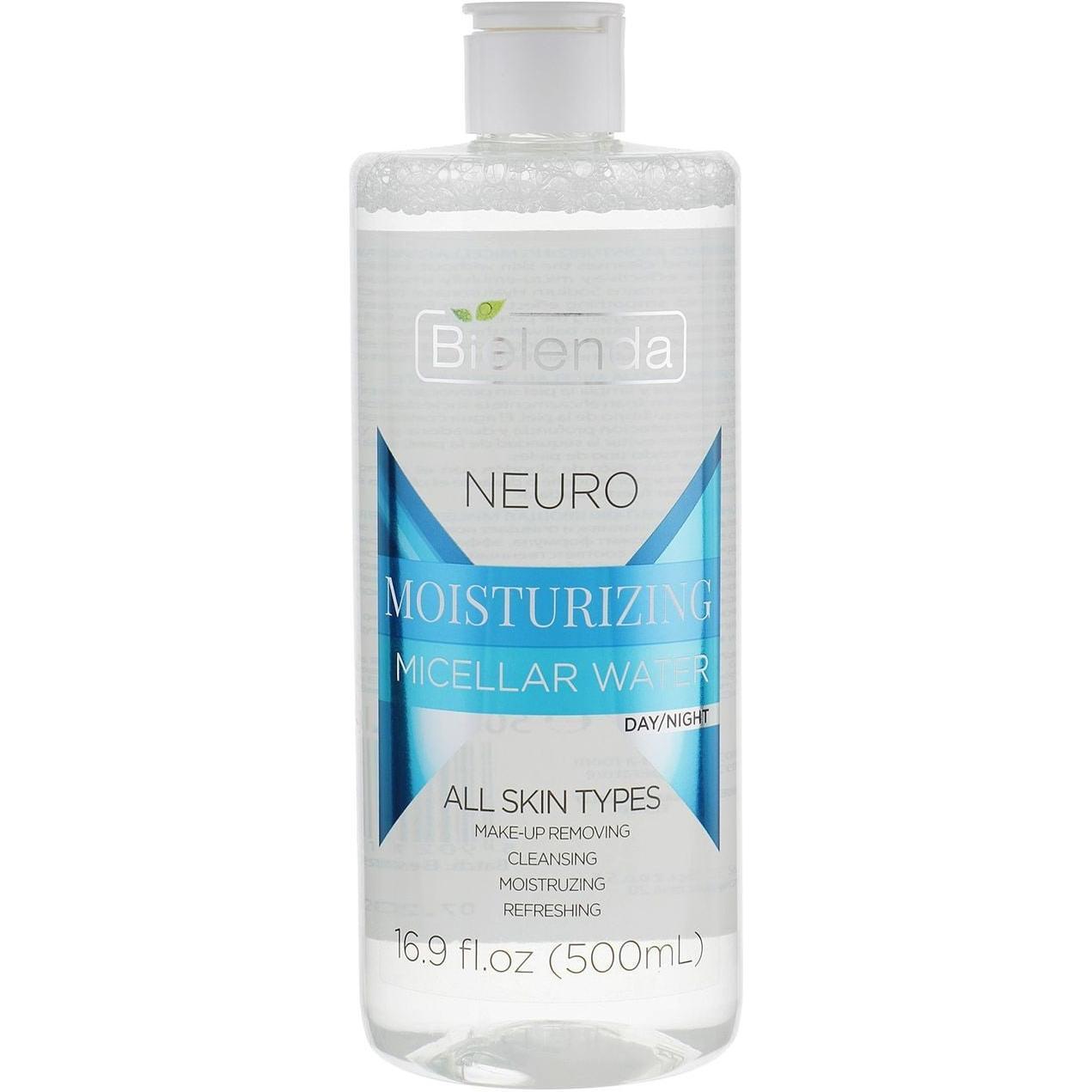 Міцелярна вода Bielenda Neuro зволожуюча 500 млфото1