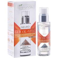 Сыворотка нейромиметическая отшелушивающая Bielenda Neuro Glycol + Vit.C омолаживающая ночная 30 мл