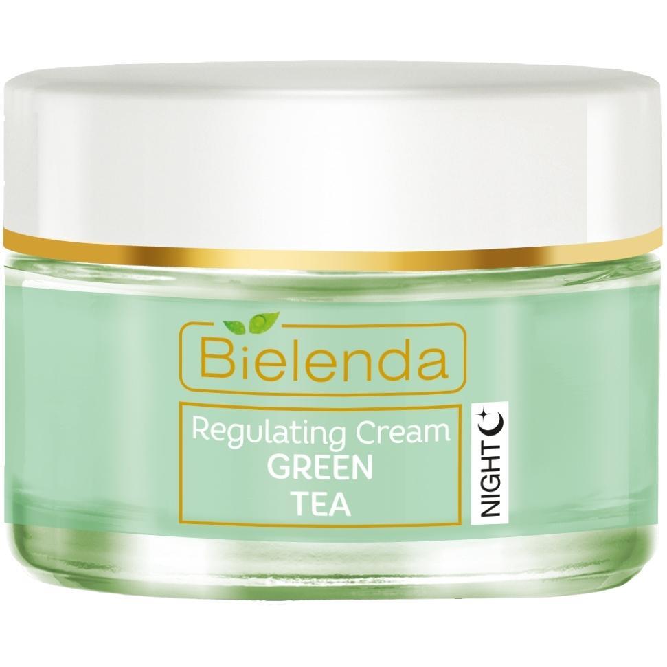 Крем нічний Bielenda Green Tea регулюючий 50 млфото
