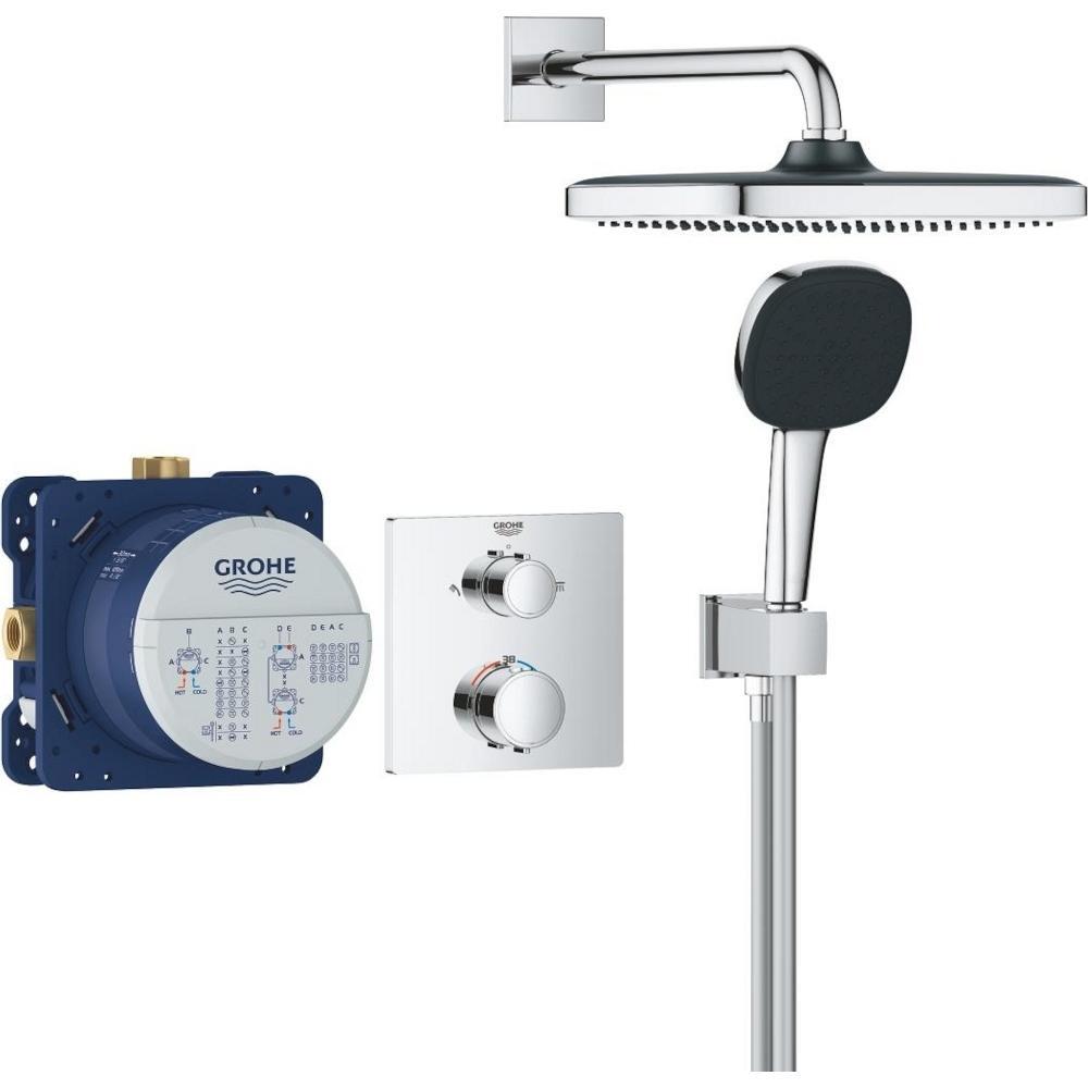 Душевая система Grohe QuickFix Precision из Vitalio Comfort 250, хром (34882000) фото 1
