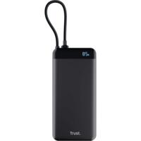 Портативний зарядний пристрій Power Bank Trust Fiera, 20000 mAh 2хUSB-C, 20W, PD/QC 3.0 Black (25881_TRUST)