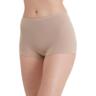 Трусы-шортики бесшовные женские Giulia Boxer Briefs L/XL бежевые