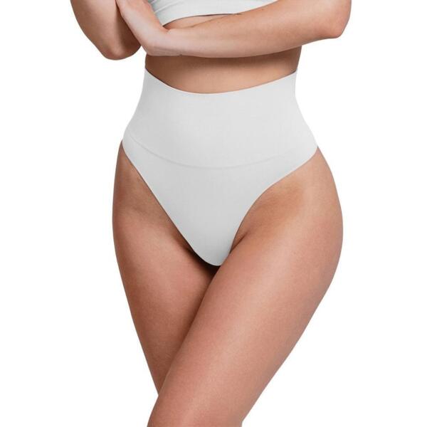 

Трусы бразилиана бесшовные Giulia 7543 Brasilian Shapewear XXL белые
