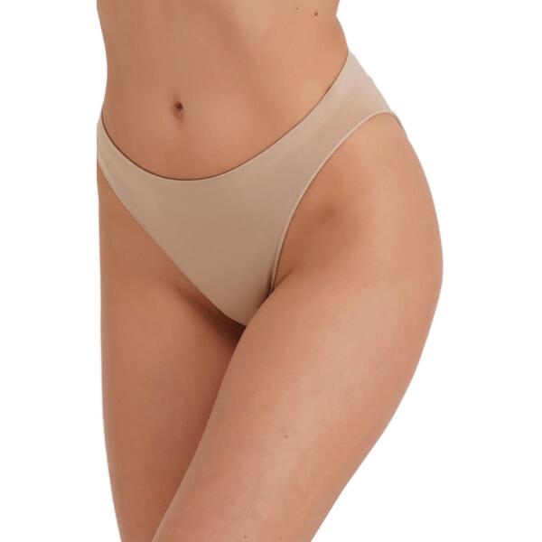 

Трусы слипы бесшовные Giulia 6939 Hi-Leg Briefs L/XL бежевые