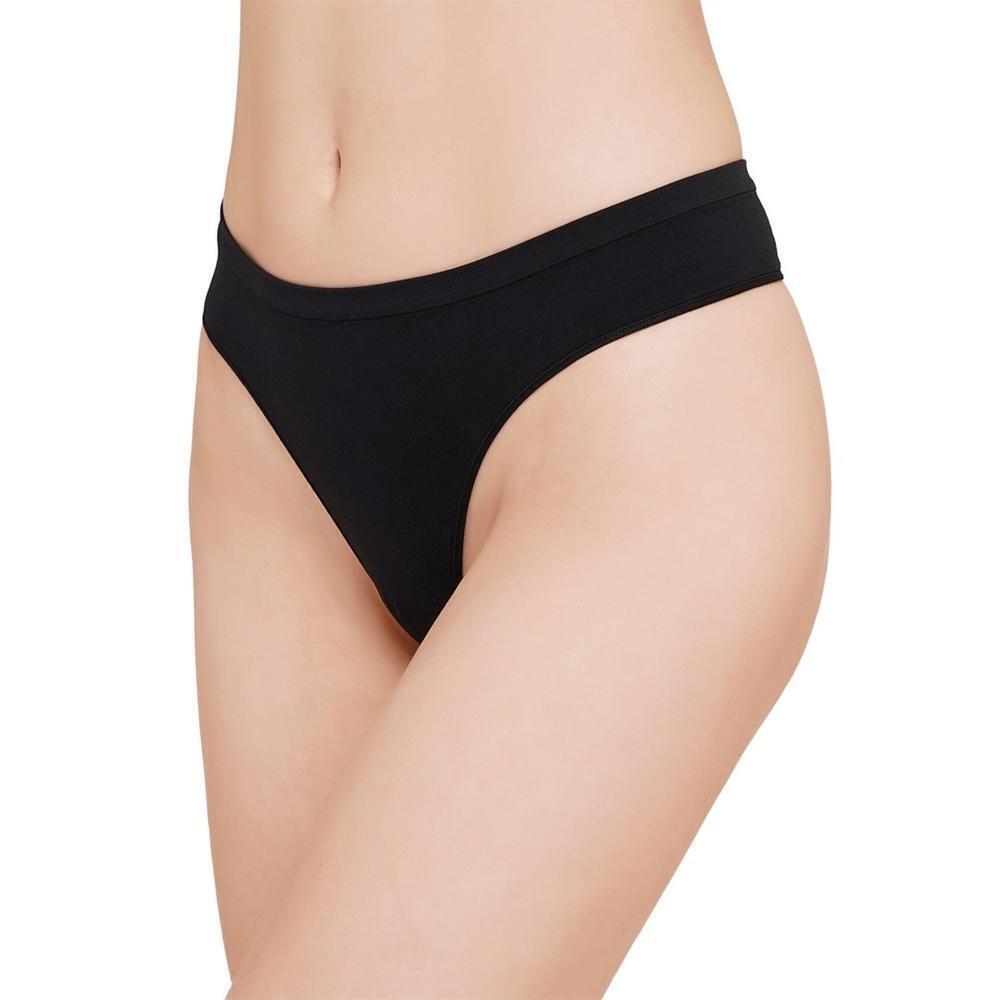 Трусы стринги бесшовные Giulia 6940 String Briefs S/M черные