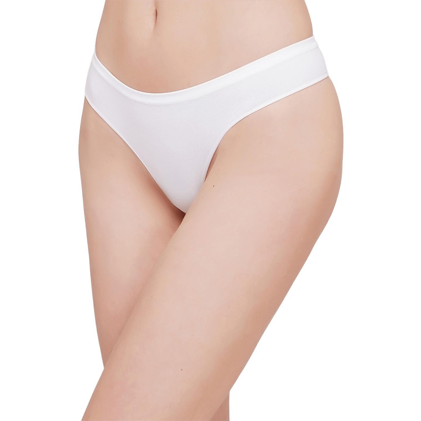 Труси стрінги безшовні Giulia 6940 String Briefs L/XL біліфото1