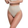 Трусы стринги бесшовные с коррекцией Giulia 7545 String Shapewear L/XL бежевые