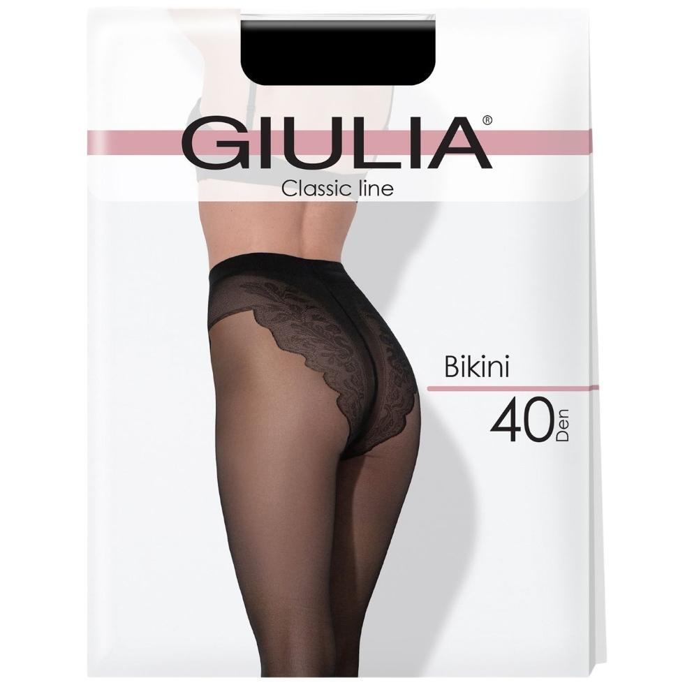 Колготки Giulia 57 Bikini 40 Den 2p черные фото 1