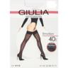 Чулки Giulia 309 Emotion 40 Den 1/2p белые