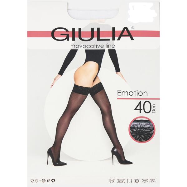 Чулки Giulia 309 Emotion 40 den 3/4p bianco