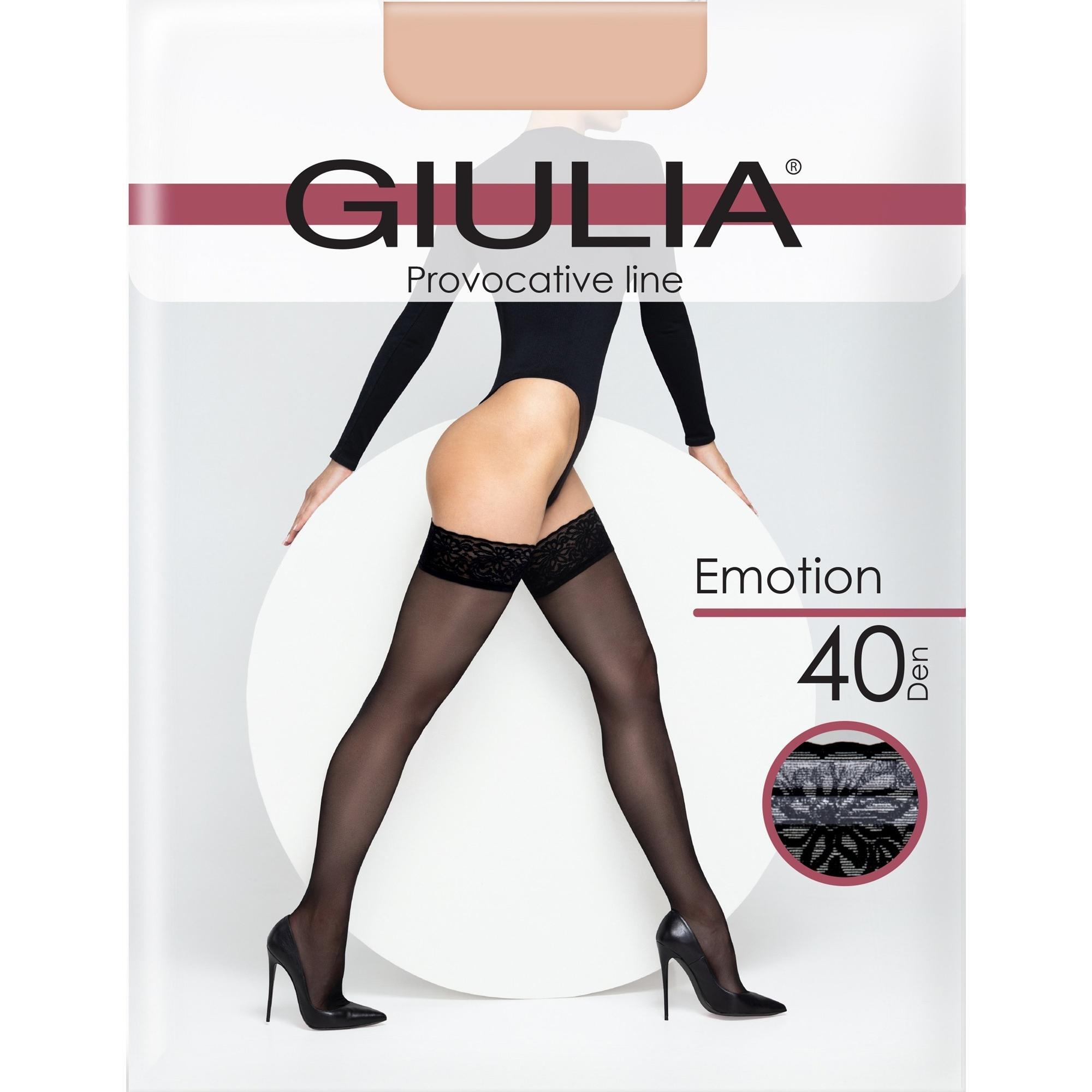 Чулки Giulia 309 Emotion 40 Den 1/2p капучино фото 1