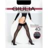 Чулки Giulia 309 Emotion 40 Den 5/6p черные