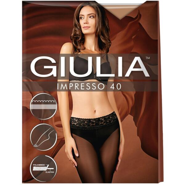 Колготки Giulia 2258 Impresso 40 den 3p daino