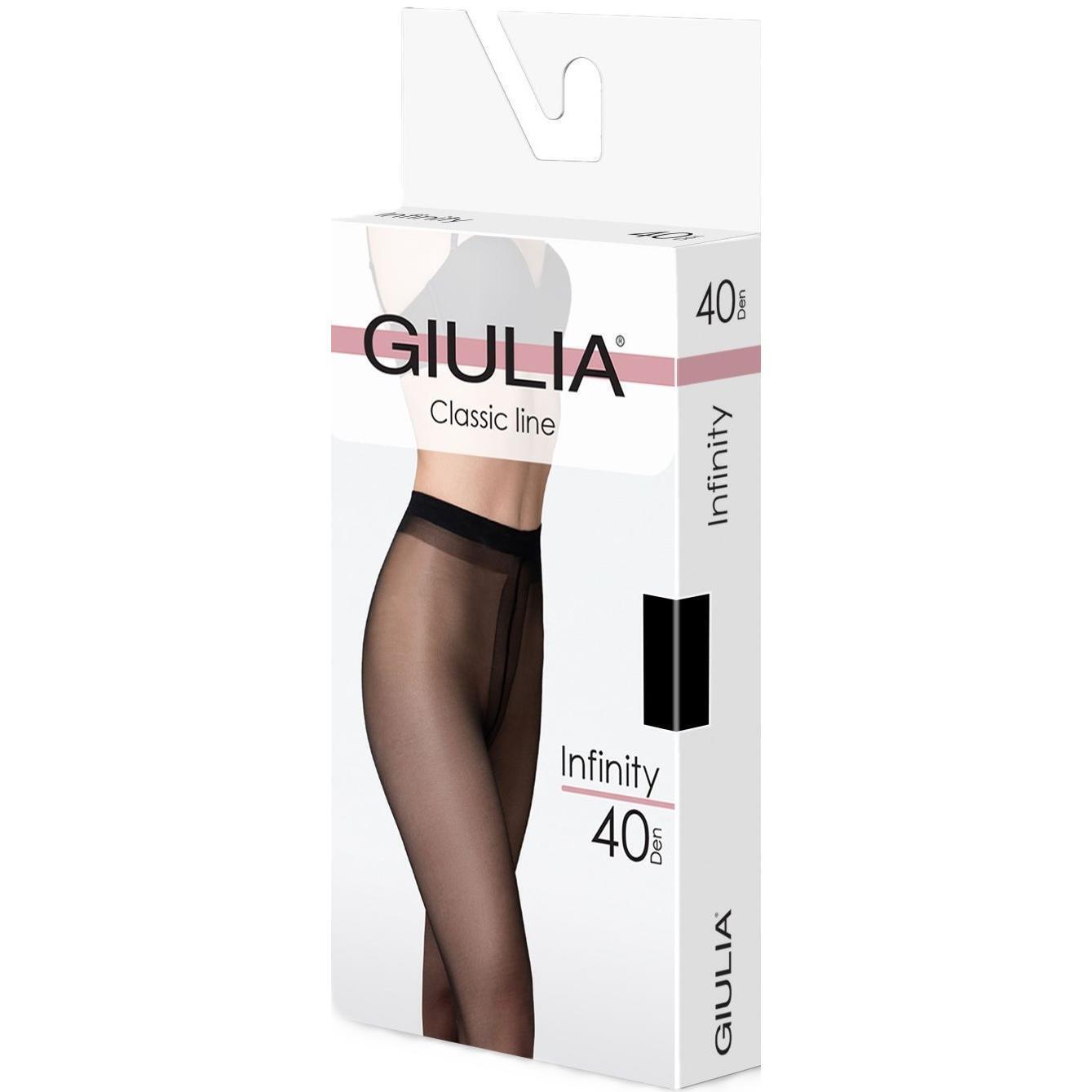 Колготки Giulia 7186 Infinity 40 Den 3p светло-коричневые фото 1