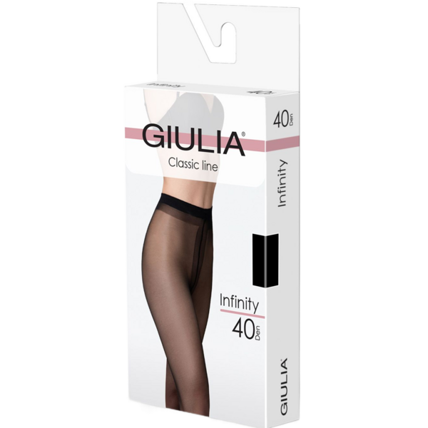 Колготки Giulia 7186 Infinity 40 den 2p nero