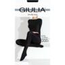 Теплые колготки Giulia 4966 Lucky Cotton 20 Den 2p черные