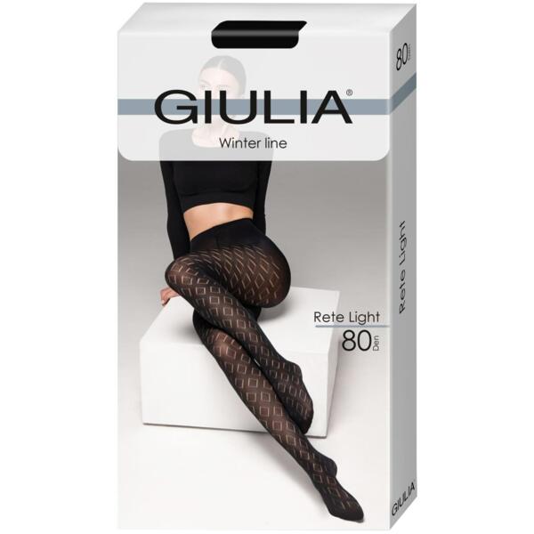 

Колготки Giulia 7165 Rete Light 80 Den 3p черные